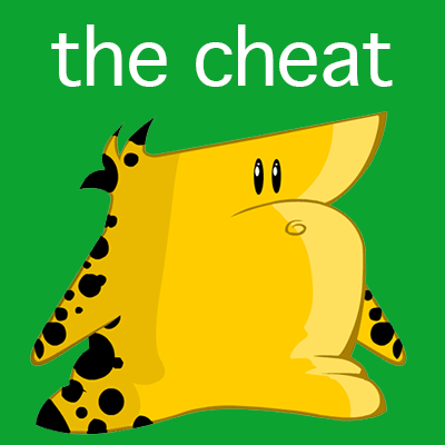 I don't cheat